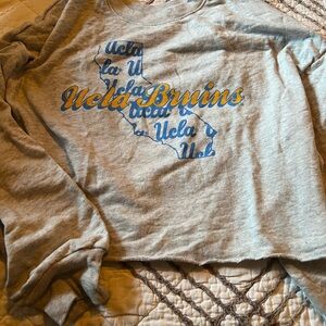 PINK Victoria's Secret  UCLA Gray Sweatshirt